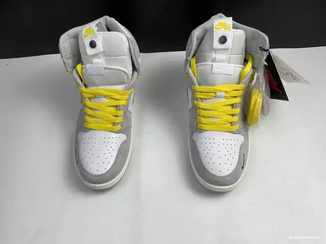 MaikeSneakers Air Jordan Light CW6576-100 High Smoke 1 Switch 0406